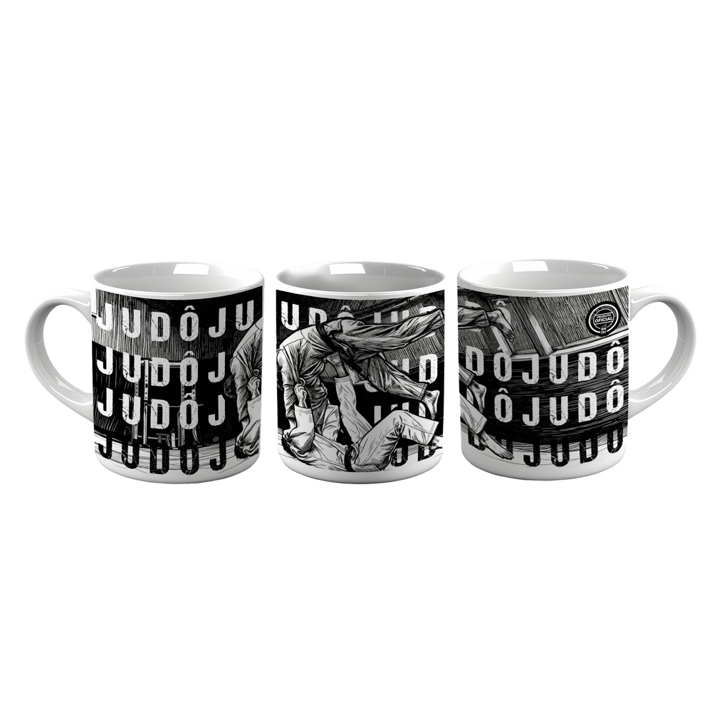 Caneca Cerâmica CBJ Oficial Judo Training...