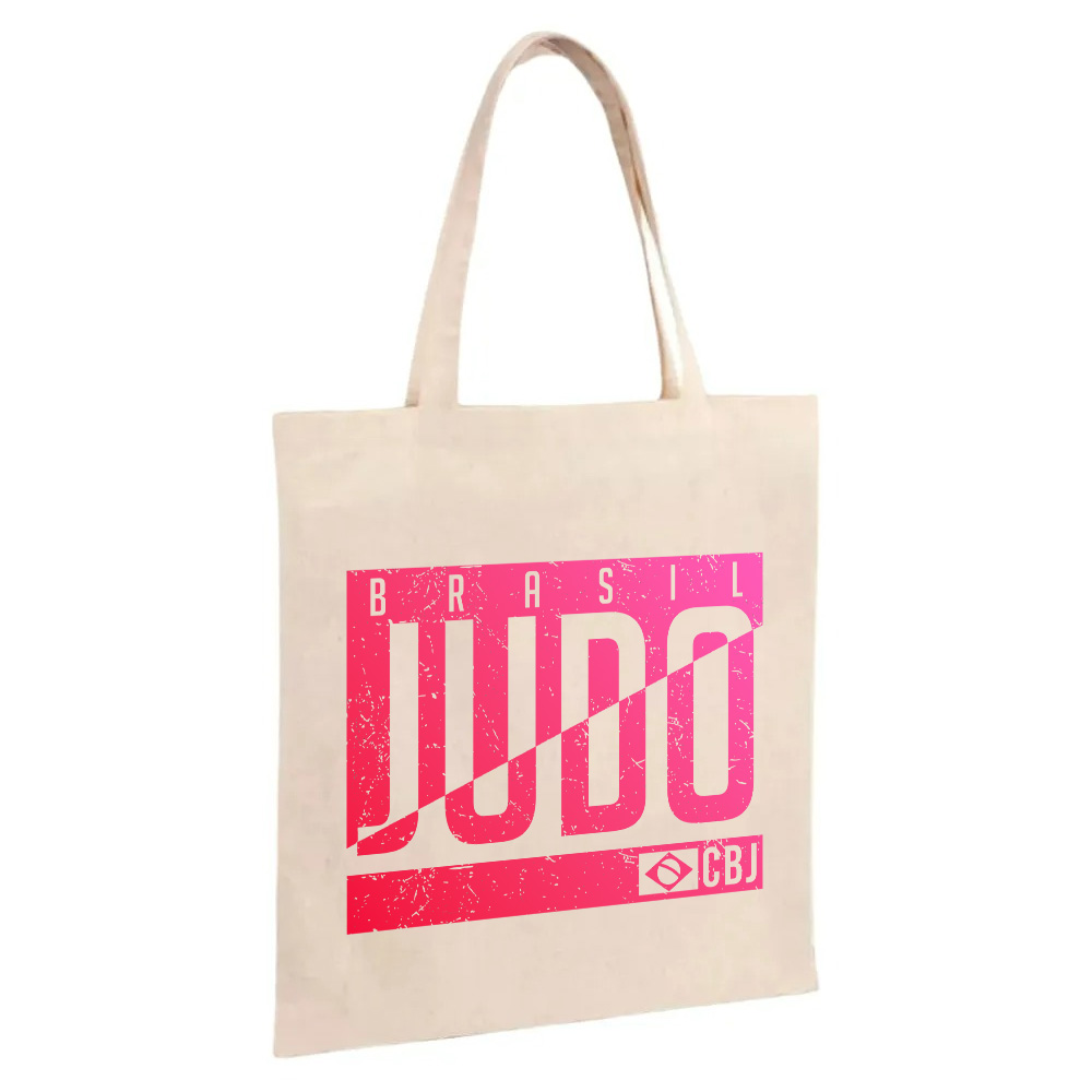 Sacola Algodão Cru Ecobag com Ziper Judo ...