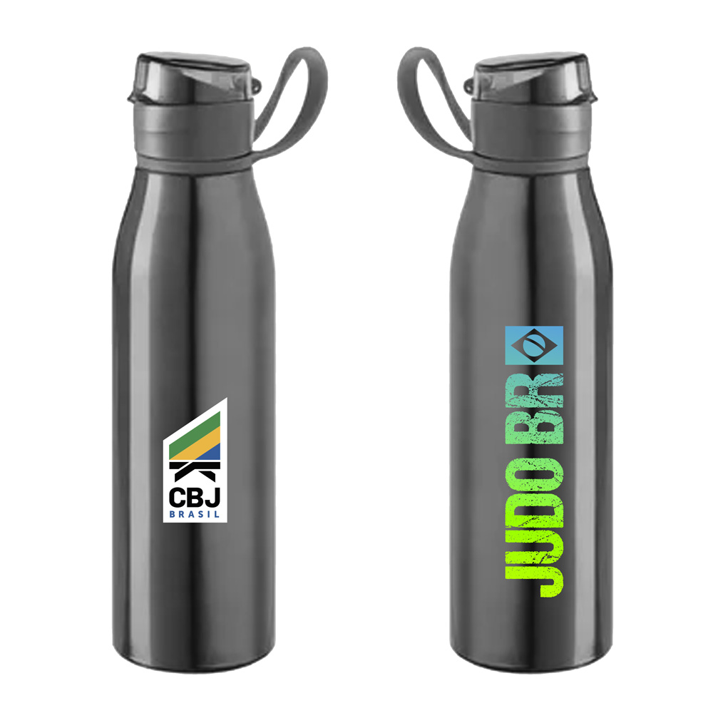 Garrafa Esportiva CBJ Oficial em Alumínio...