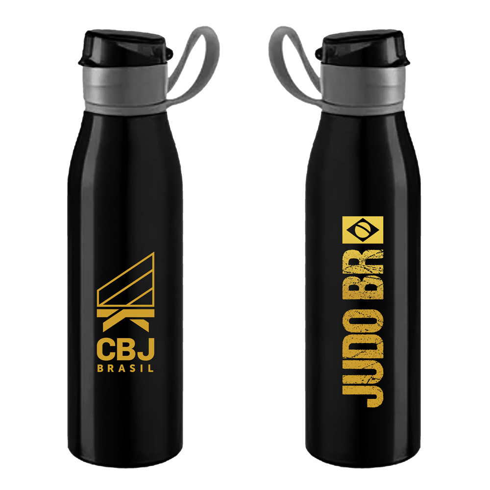 Garrafa Esportiva CBJ Oficial em Alumínio...