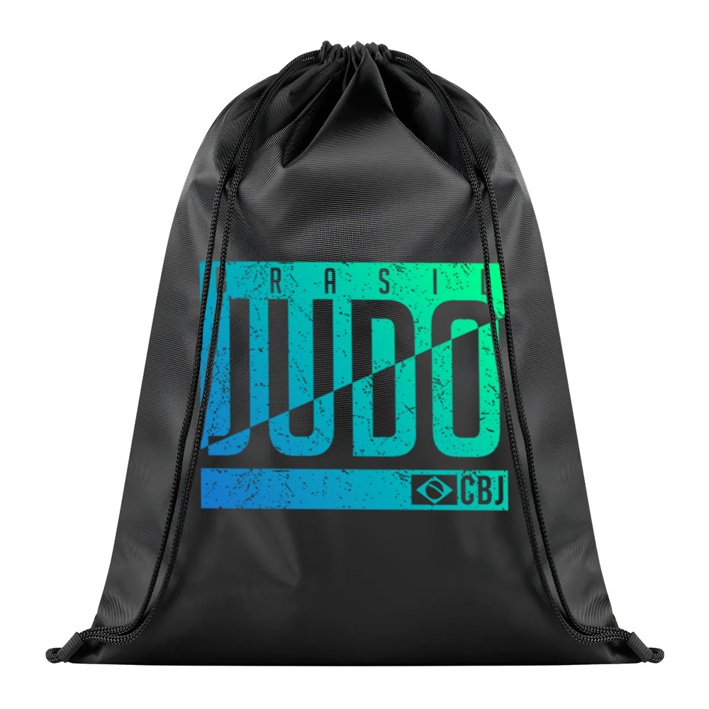 Mochila Saco Judo Brasil Acqua 45x35cm CB...