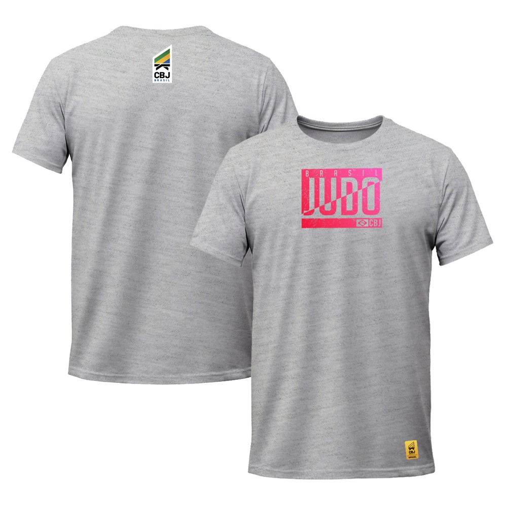 Camiseta Judô Brasil CBJ Oficial Pink Vision